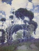 Guy Rose Laguna Eucalyptus oil painting reproduction